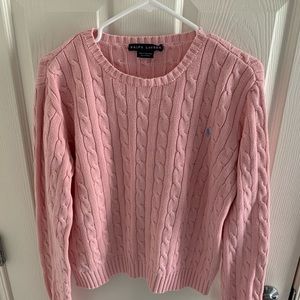 Pink sweater